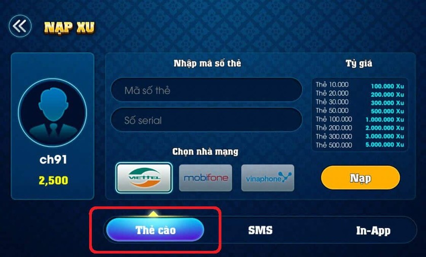 Nạp Tiền SanClub Siêu Tốc - Mở Khóa Vạn Phúc Lộc, Chơi Game Thả Ga!